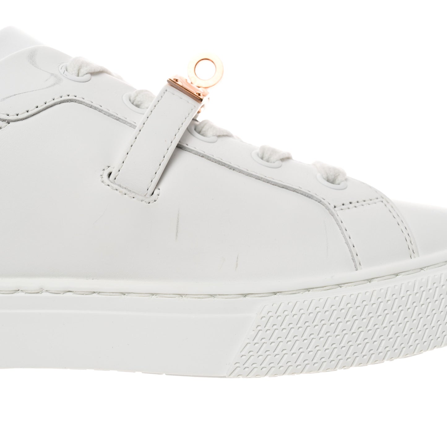 Calfskin Day Sneakers 36 White