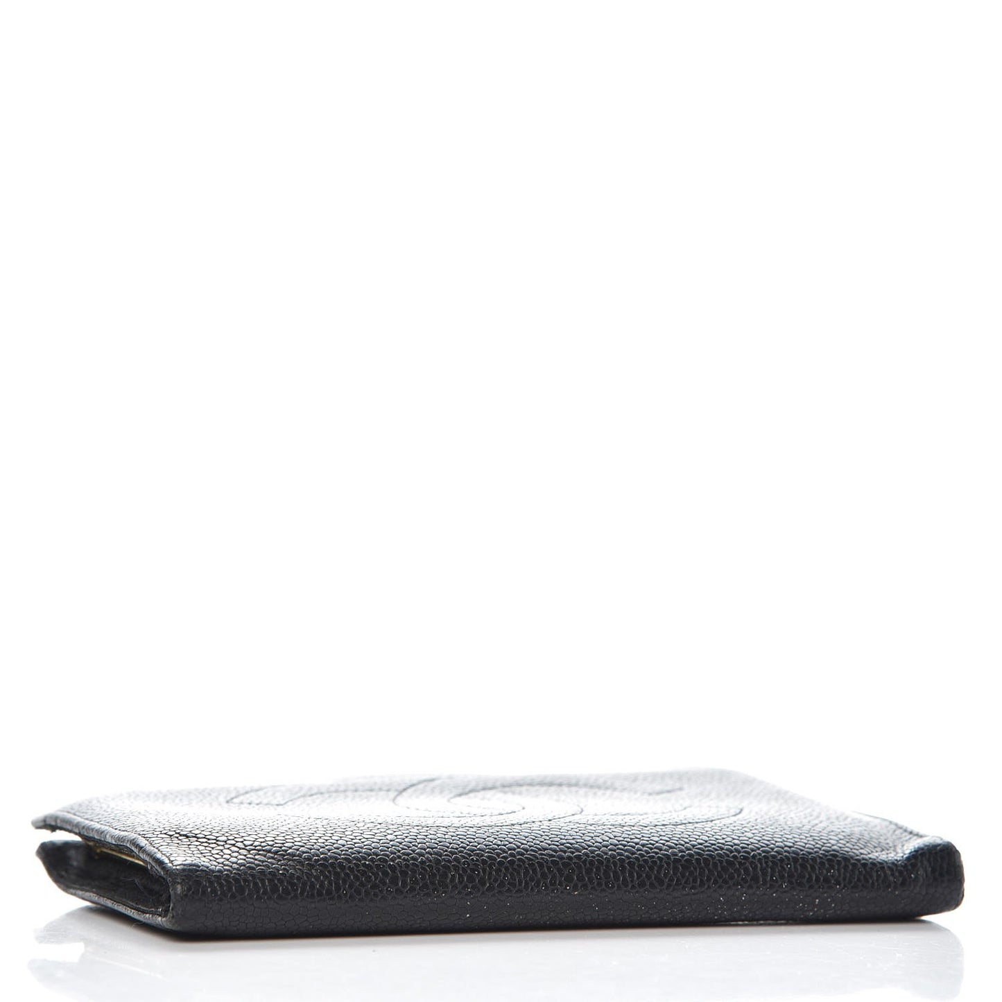 Caviar Timeless CC French Wallet Black