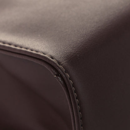 Telfar Vegan Leather Small Shopping Bag Chocolate 9 of 13