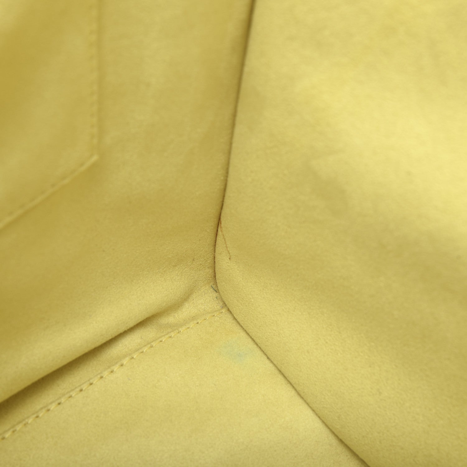 Celine Drummed Calfskin Mini Luggage Citron 11 of 18