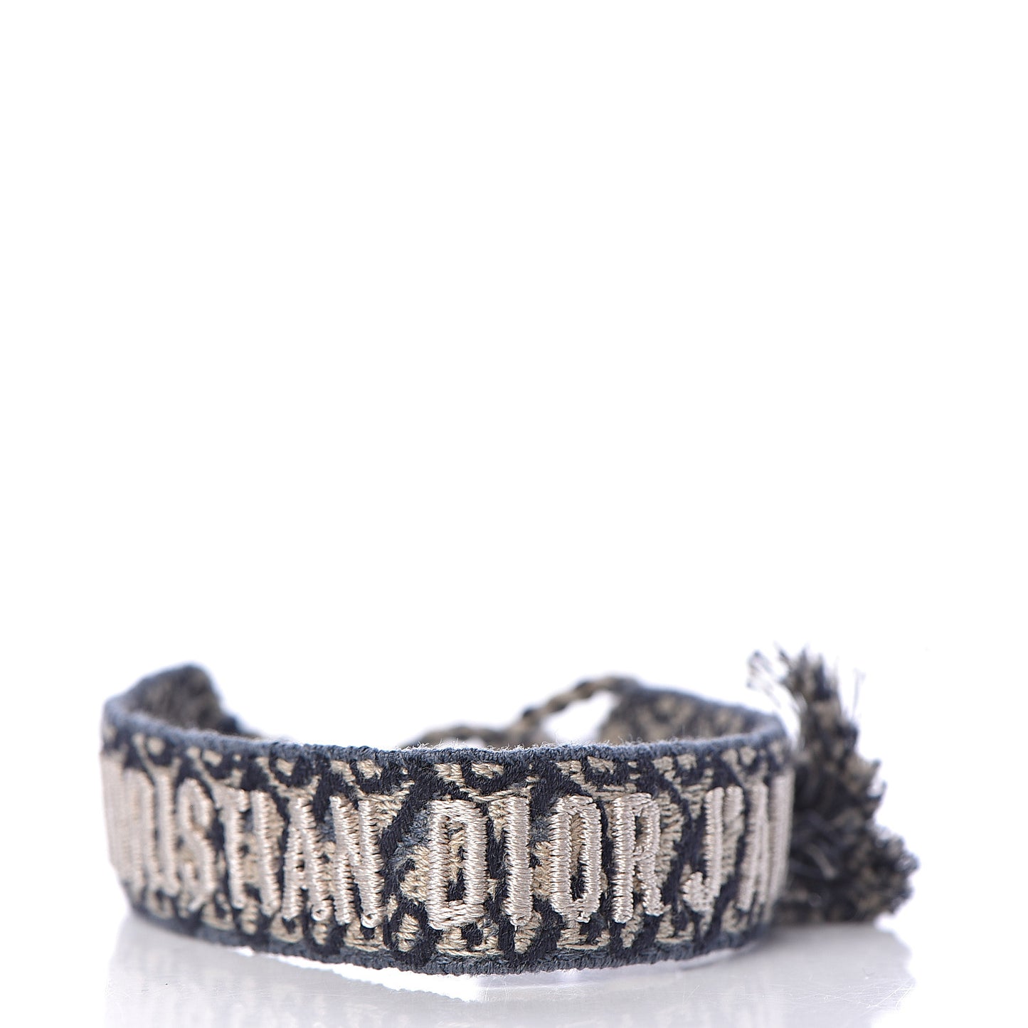 Woven Cotton J'Adior Friendship Bracelet Set Navy