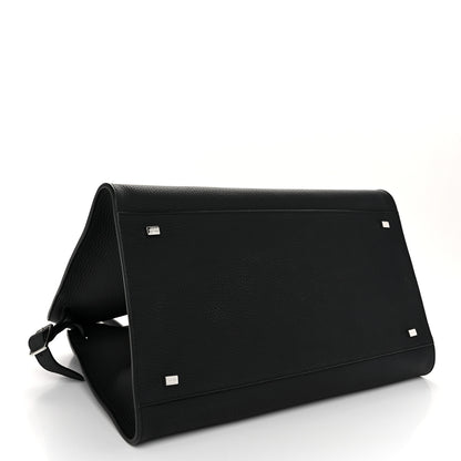 The Row Matte Grained Calfskin Soft Margaux 15 Black 4 of 9