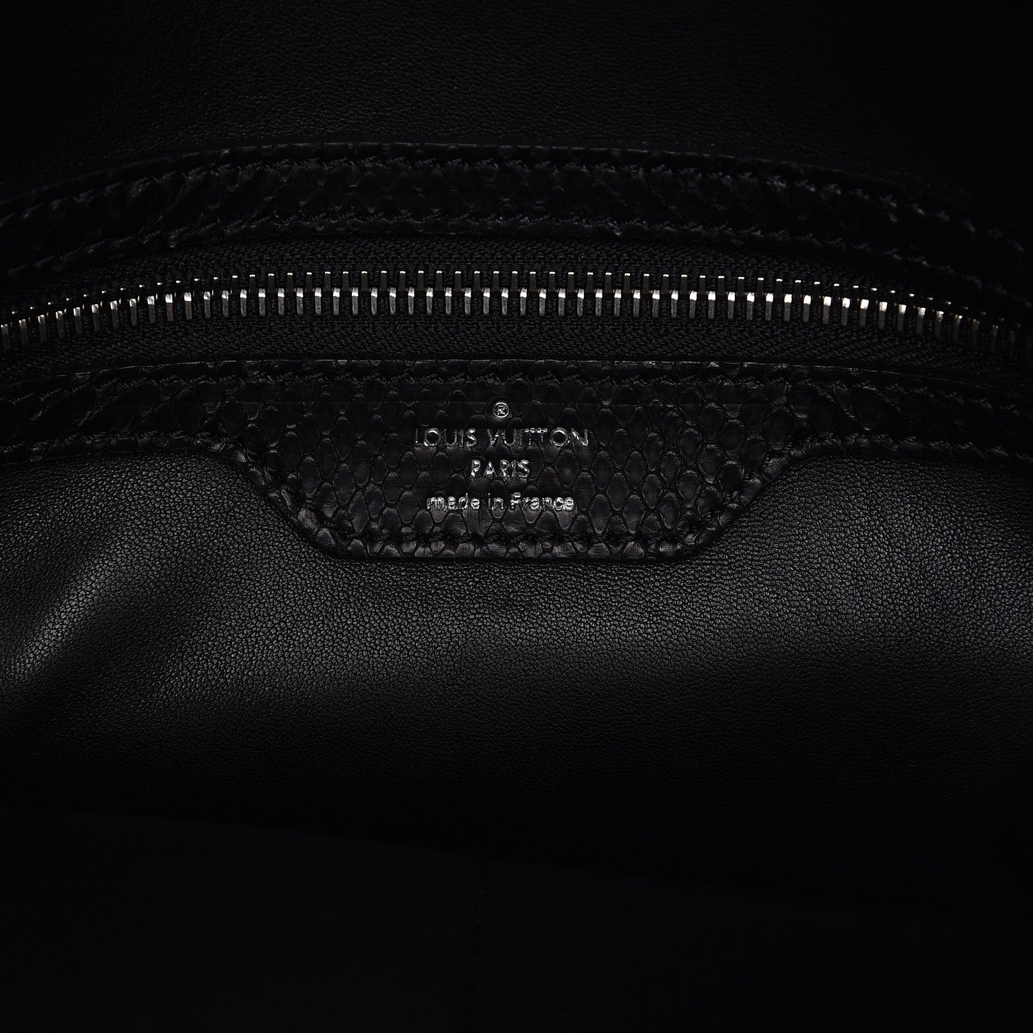 Louis Vuitton Python Cirrus MM Black 6 of 8