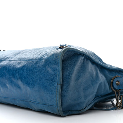Balenciaga Agneau Classic Hardware City Blue 10 of 17