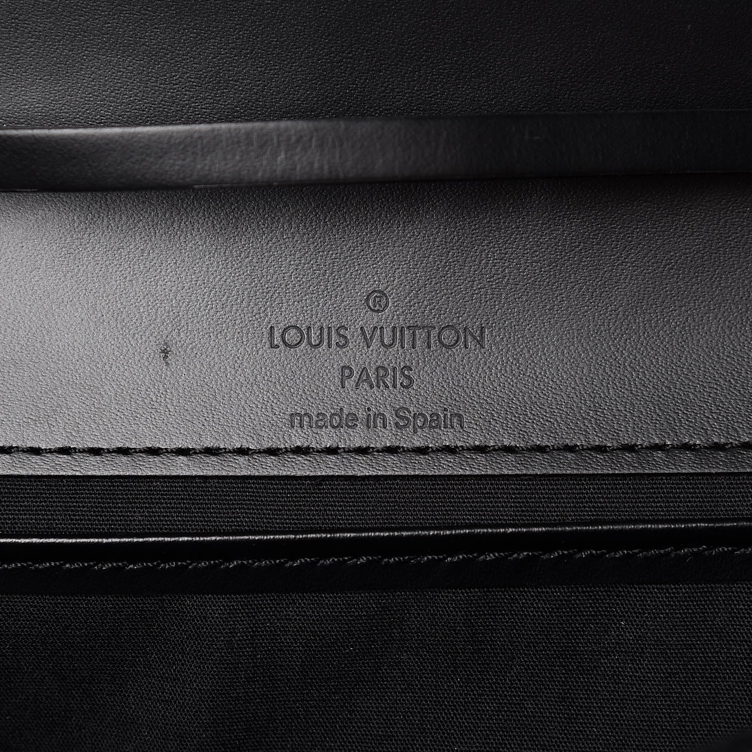 Louis Vuitton Epi Honfleur Black 6 of 9