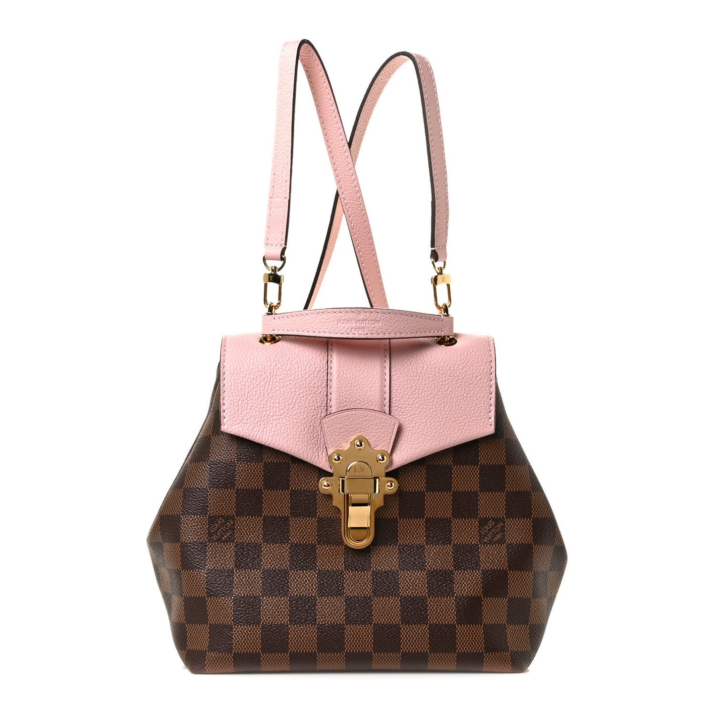Damier Ebene Clapton Backpack Magnolia