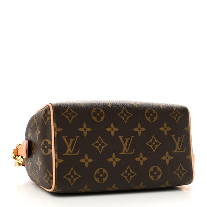 Louis Vuitton Monogram Speedy Bandouliere 20 Fuchsia 4 of 9