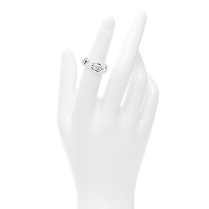 Hermes Sterling Silver PM Chaine d'Ancre Enchainee Band Ring 49 4.75 2 of 7