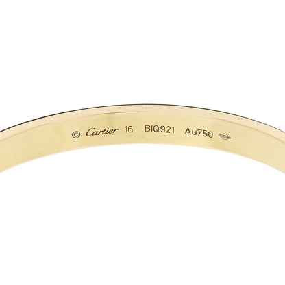Cartier 18K Yellow Gold Love Bracelet 16 6 of 8