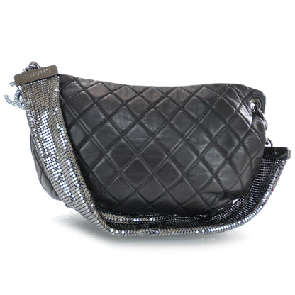 Chanel Lambskin Small Chain Mail Hobo Black 1 of 7