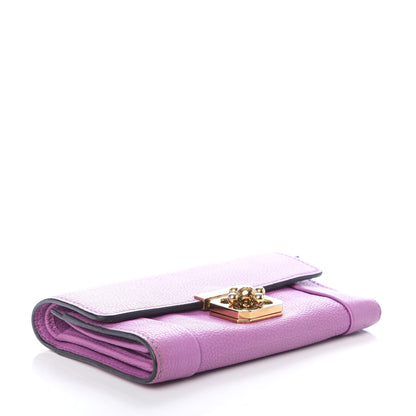 Chloe Calfskin Elsie Long Wallet Purple 4 of 9