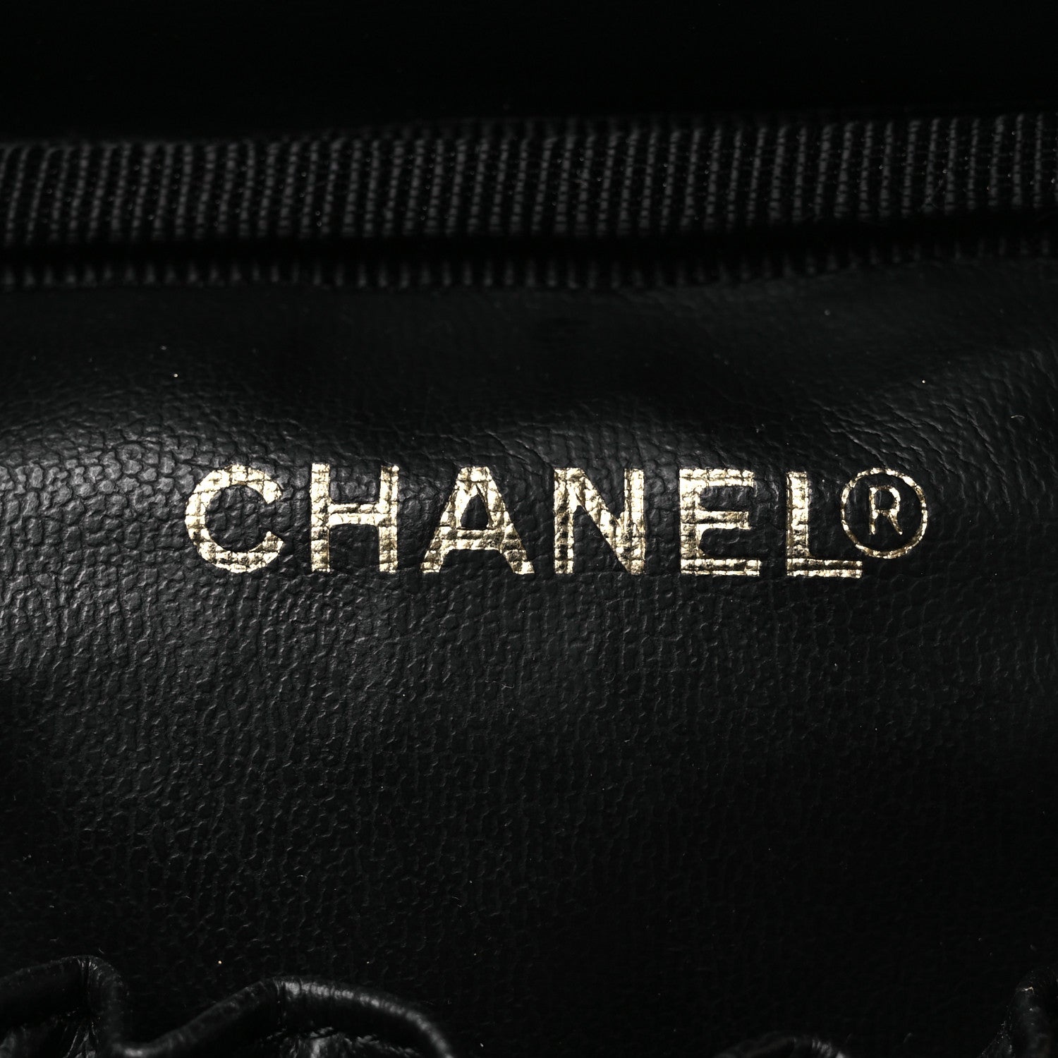 Chanel Caviar Vanity Cosmetic Case Black 6 of 14
