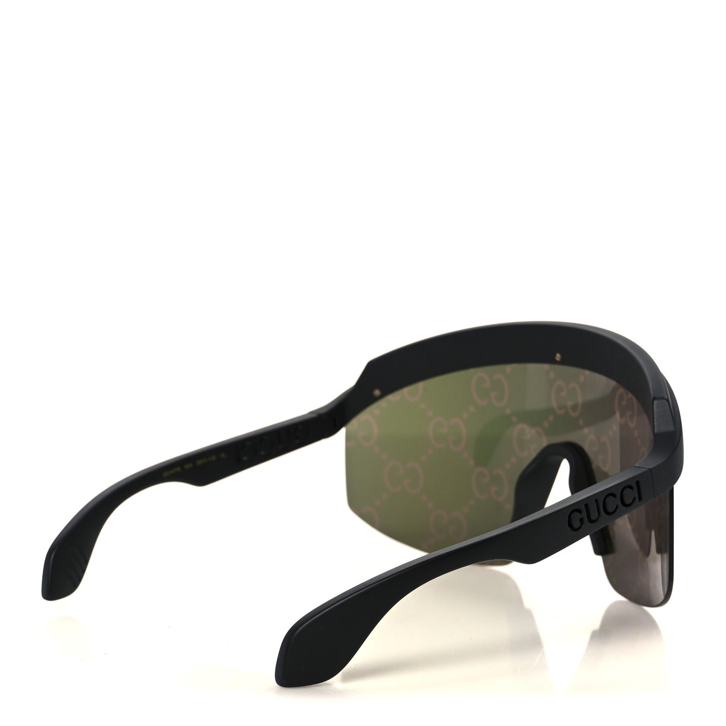 Guccissima Acetate Mask-Frame Sunglasses GG1477S Black