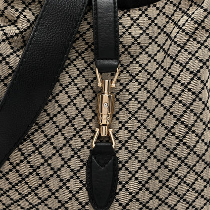 Gucci Diamante Medium New Jackie Shoulder Bag Black 8 of 10