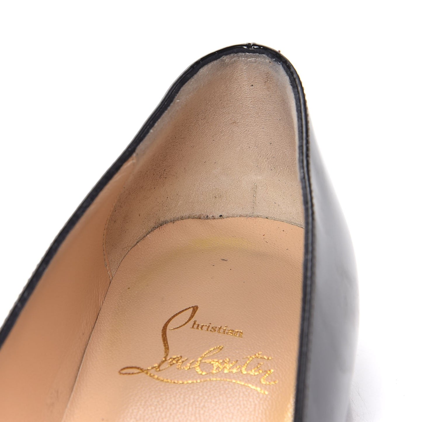 Patent Degrade Leopard Pigalle Follies Flats 35.5 Leopard Black