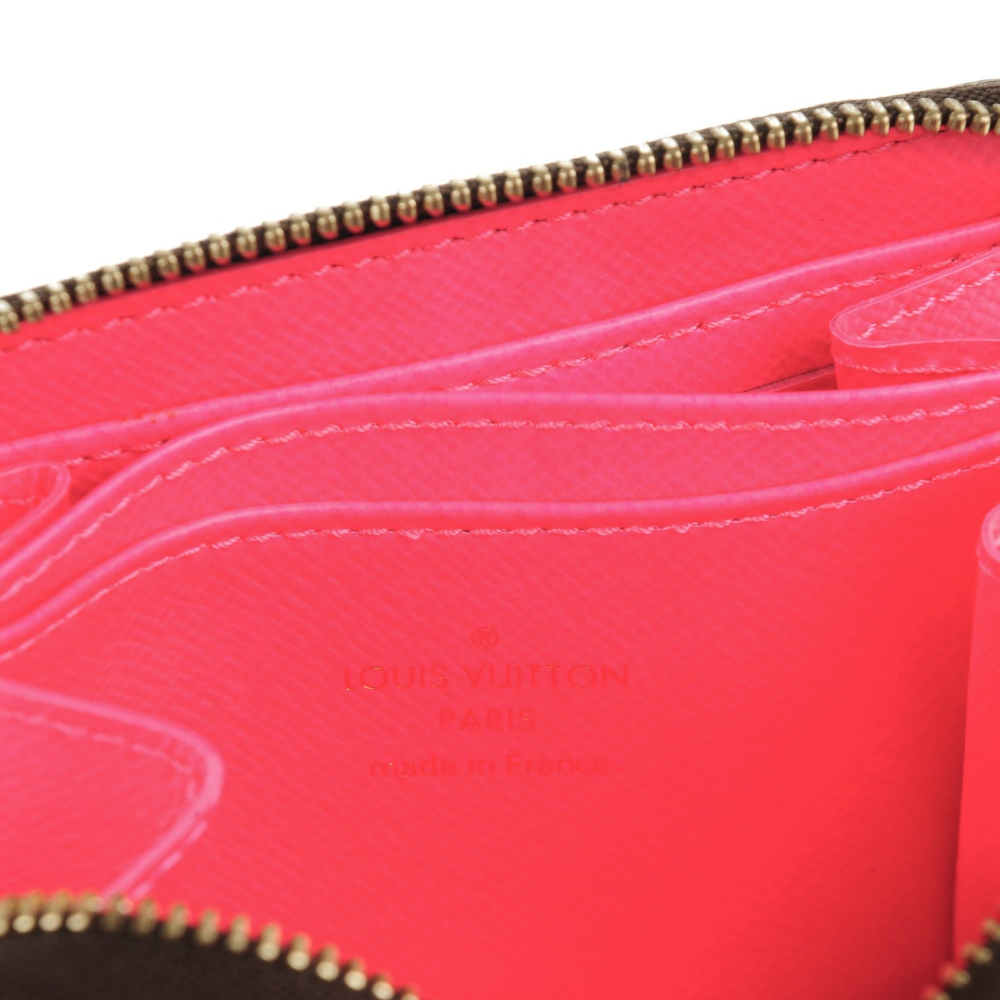 Monogram Graffiti Zippy Coin Purse Fuchsia