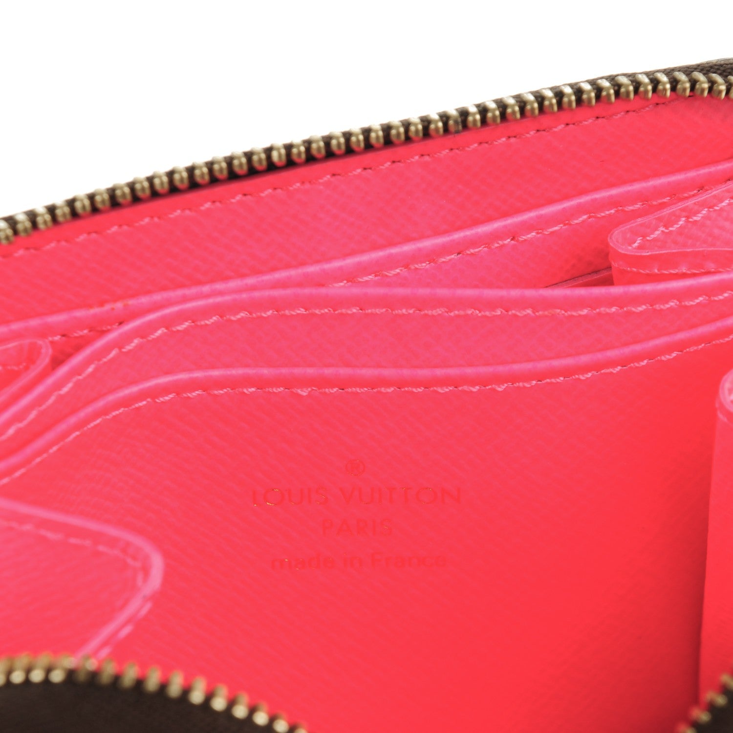 Louis Vuitton Monogram Graffiti Zippy Coin Purse Fuchsia 6 of 7