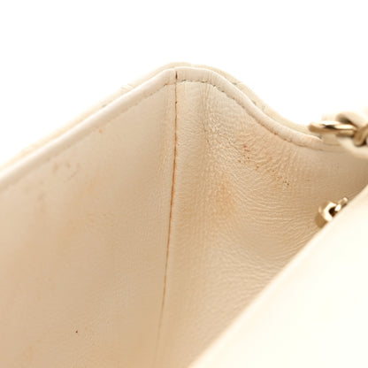 Chanel Lambskin Quilted Mini Rectangular Flap White 11 of 12