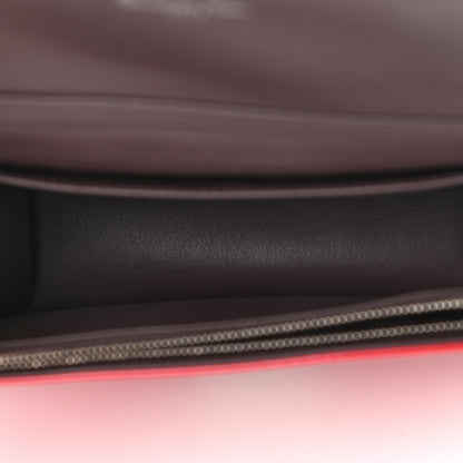 Christian Dior Metallic Box Patent Calfskin Miss Dior Promenade Pouch Red 5 of 12