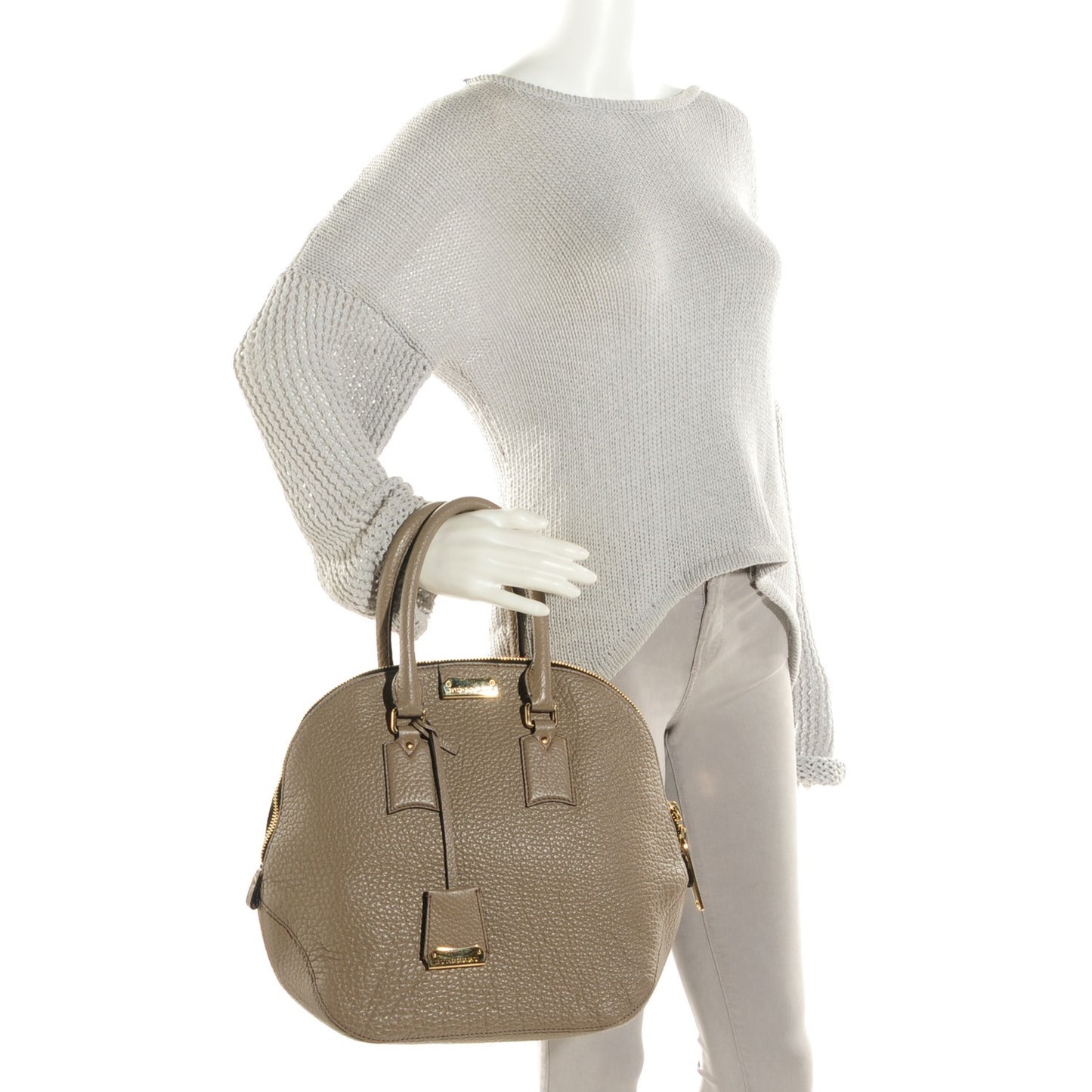 Heritage Grain Medium Orchard Bowling Bag Pale Taupe