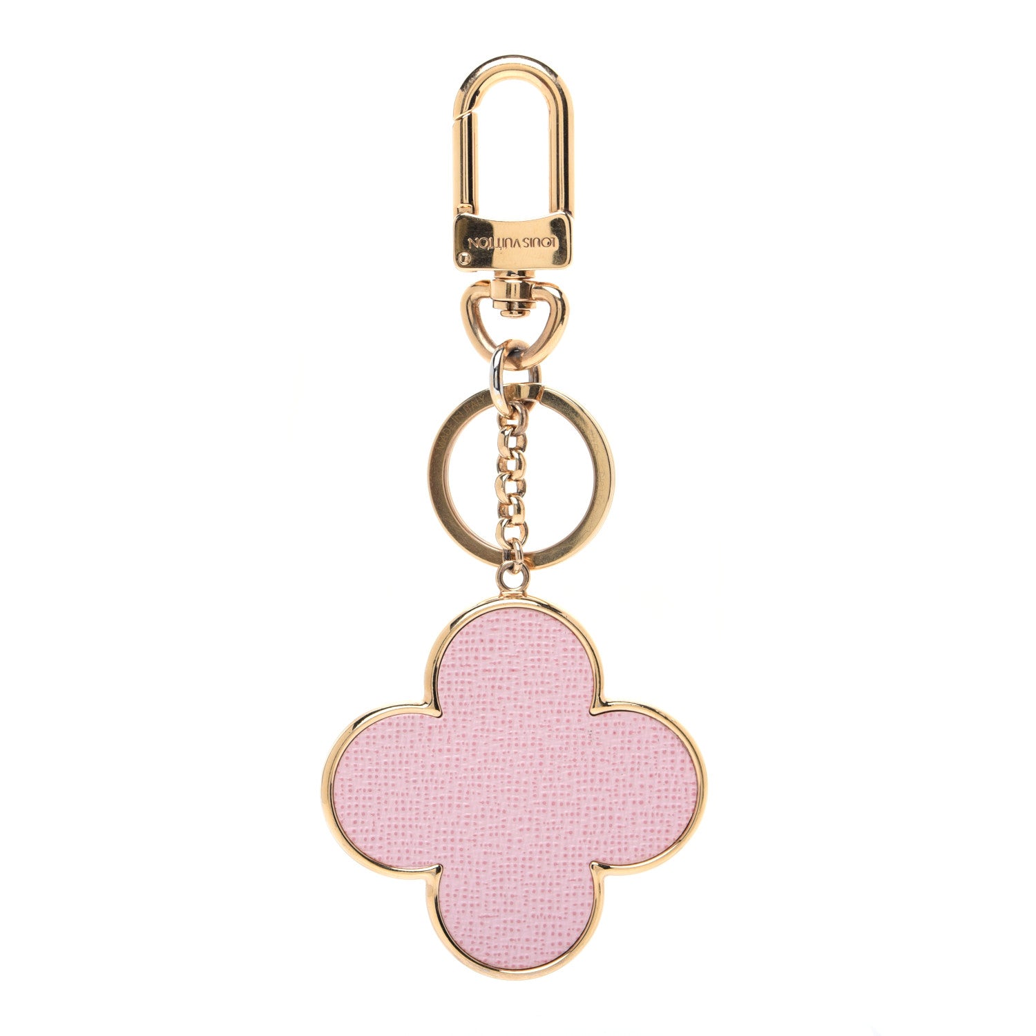 Louis Vuitton Metal Monogram Into The Flower Bag Charm Key Holder 3 of 6