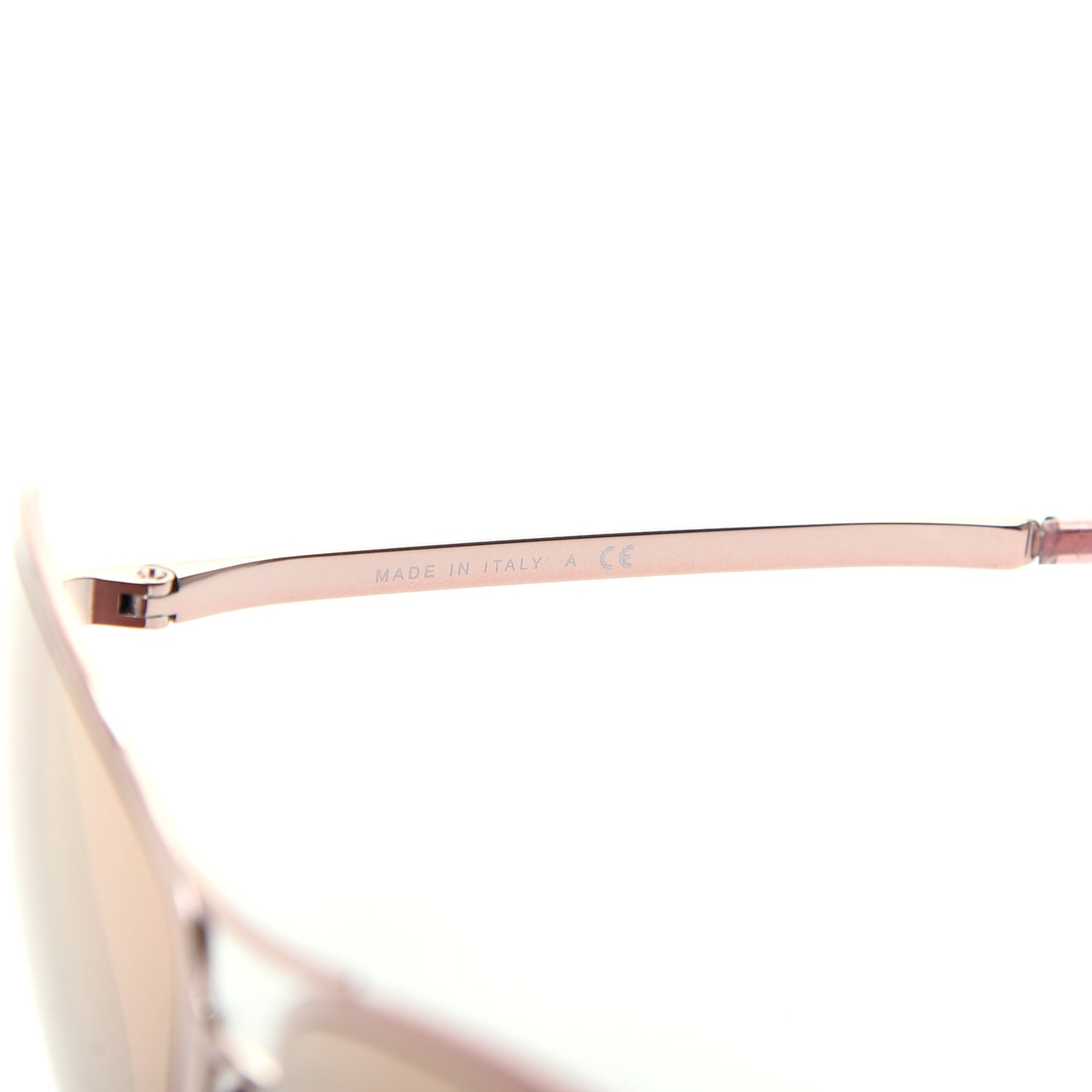 Metal Pilot Summer Sunglasses 4224 Rose Gold