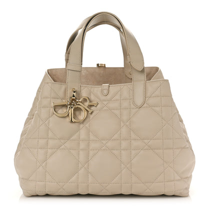 Christian Dior Calfskin Macrocannage Medium Toujour Powder Beige 1 of 8