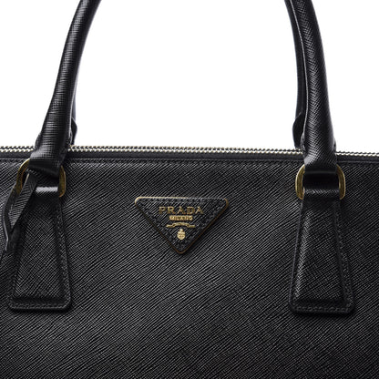 Prada Saffiano Large Galleria Double Zip Tote Black 16 of 16