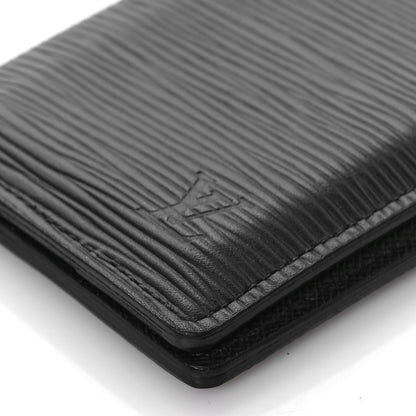 Louis Vuitton Epi Pocket Organizer Black 8 of 9