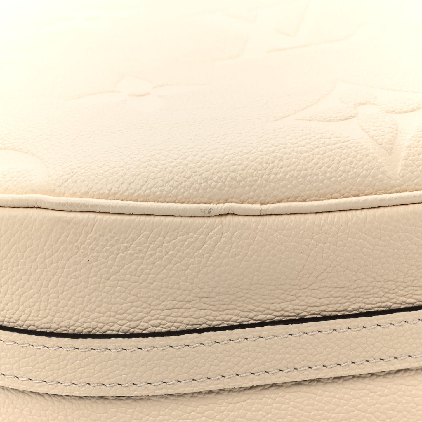 Empreinte Monogram Giant Loop Hobo Cream