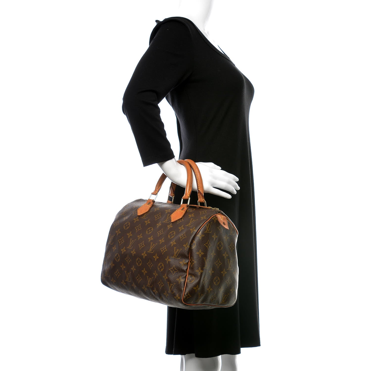 Louis Vuitton Monogram Speedy 30 2 of 17