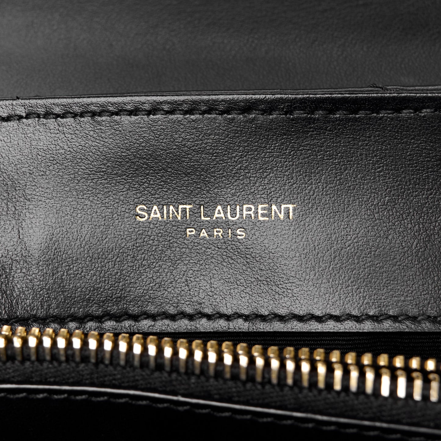 Calfskin Y Quilted Monogram Small Loulou Chain Satchel Black