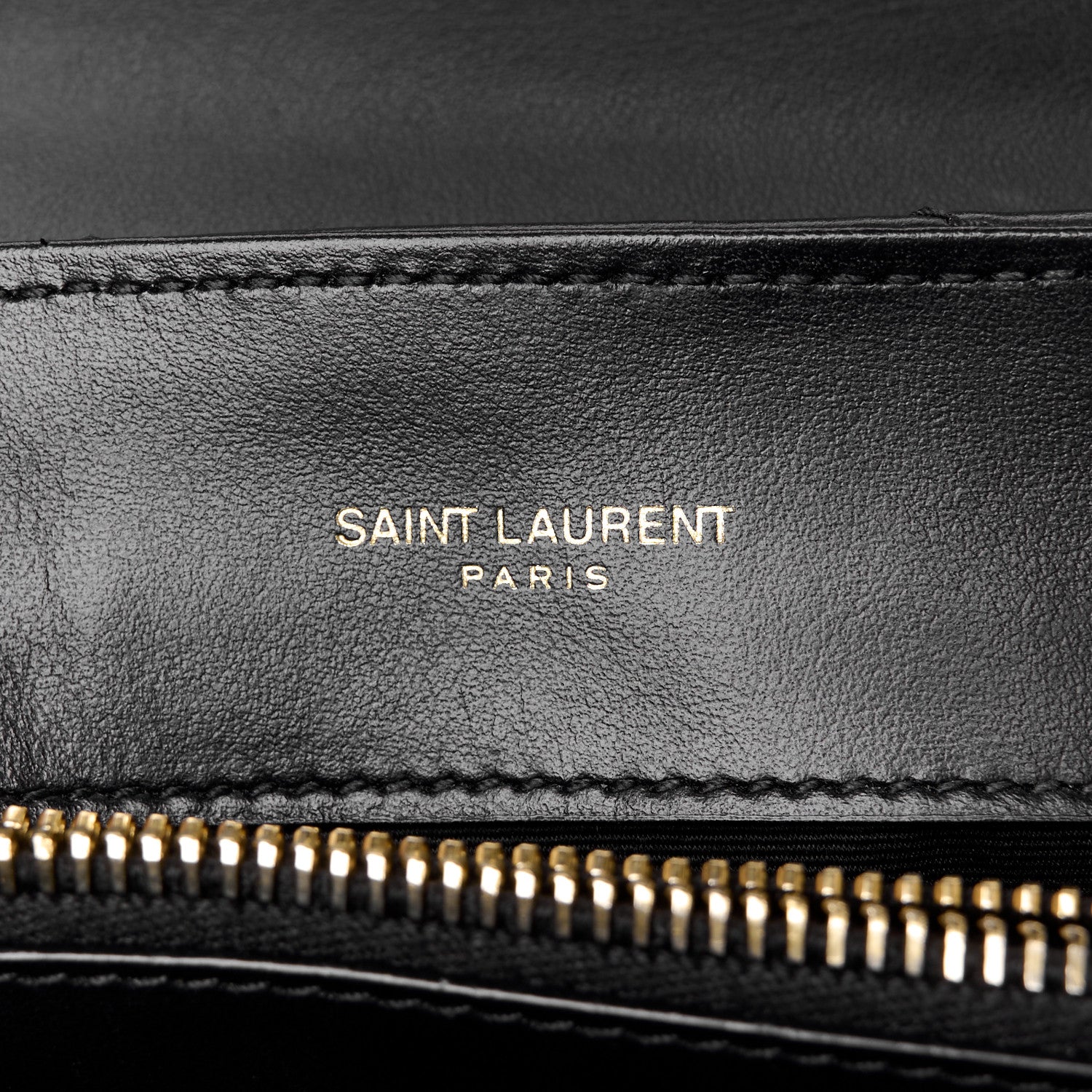 Saint Laurent Calfskin Y Quilted Monogram Small Loulou Chain Satchel Black 6 of 11