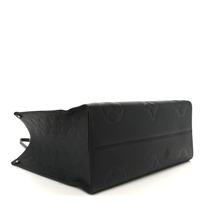 Louis Vuitton Empreinte Monogram Giant Onthego GM Black 4 of 9