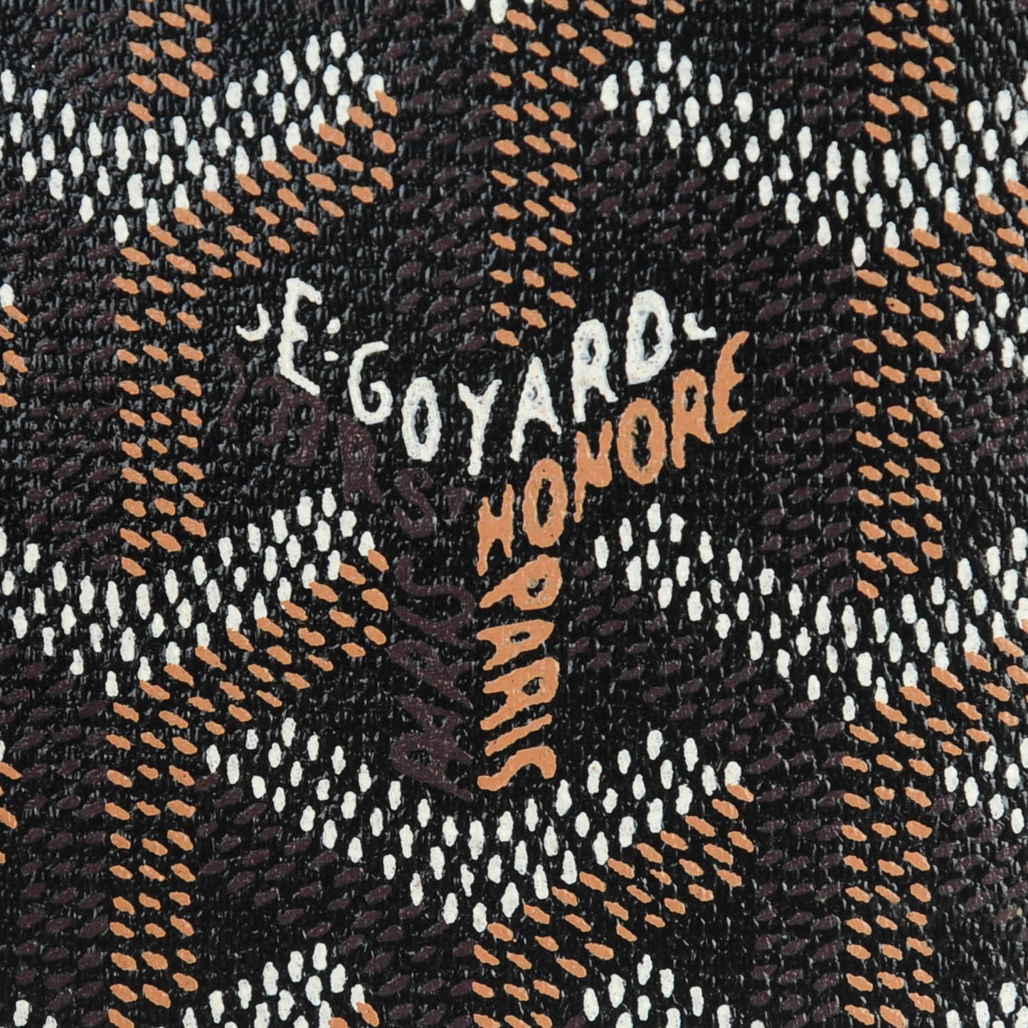 Goyardine Bi-Fold Wallet Black