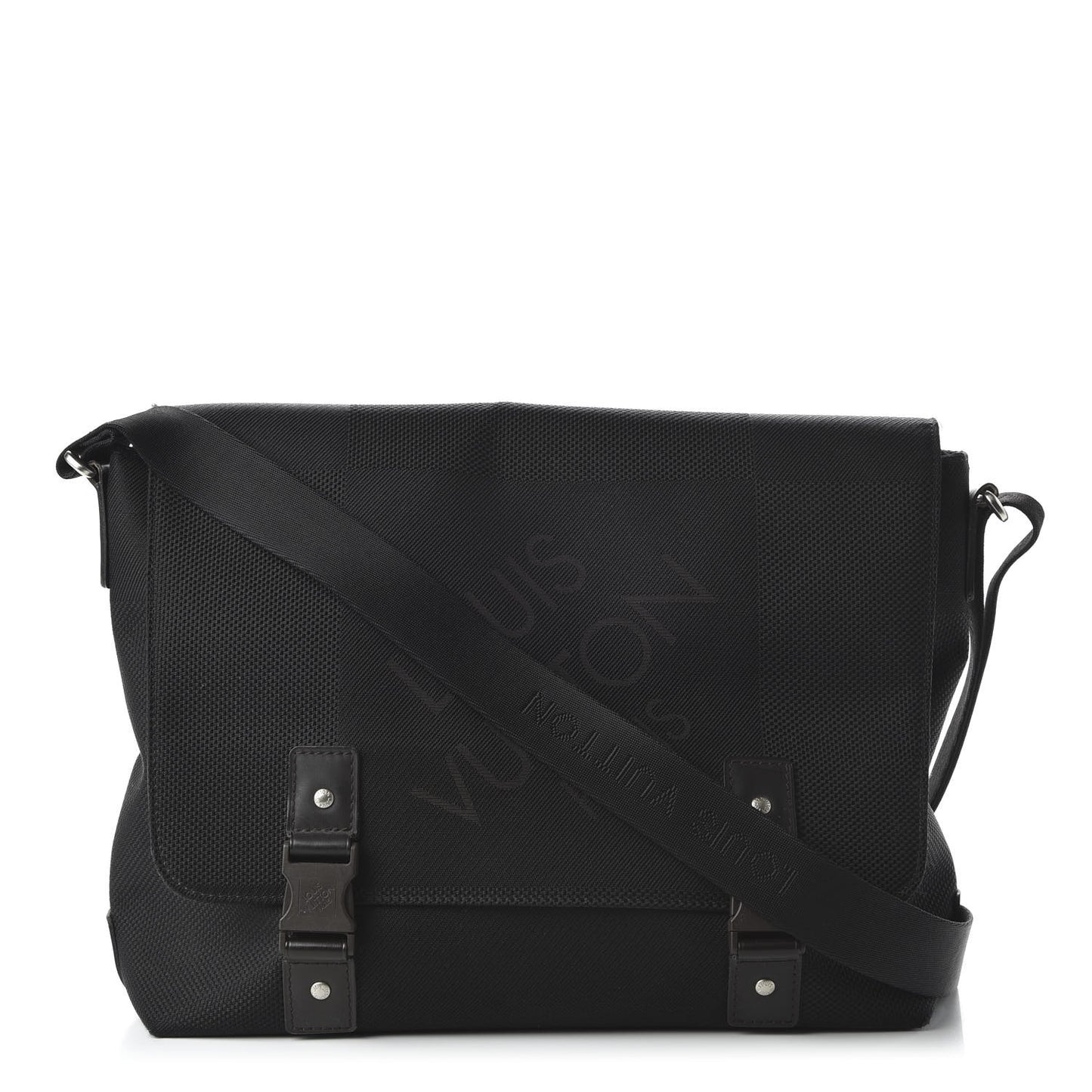 Damier Geant Loup Messenger Bag Black