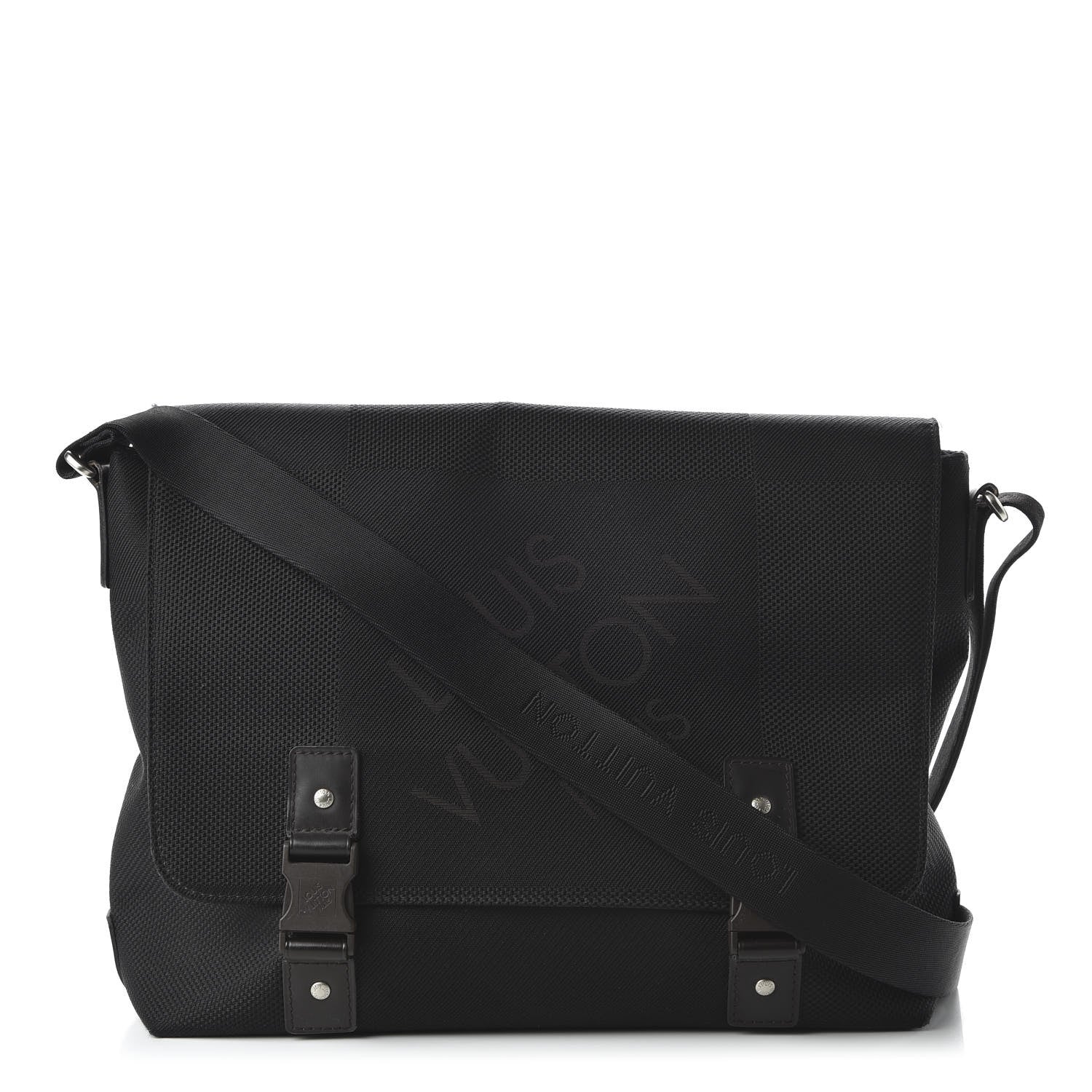 Louis Vuitton Damier Geant Loup Messenger Bag Black 1 of 10
