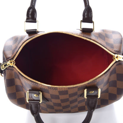 Louis Vuitton Damier Ebene Speedy Bandouliere 25 6 of 10