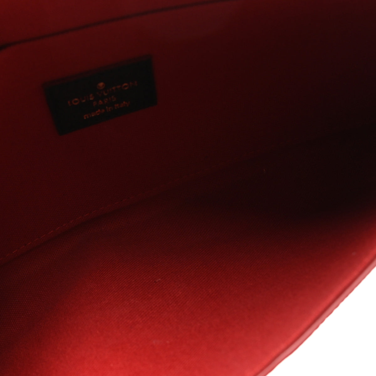 Empreinte Pochette Felicie Chain Wallet Marine Rouge
