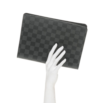 Louis Vuitton Damier Graphite Desk Agenda Cover 2 of 6