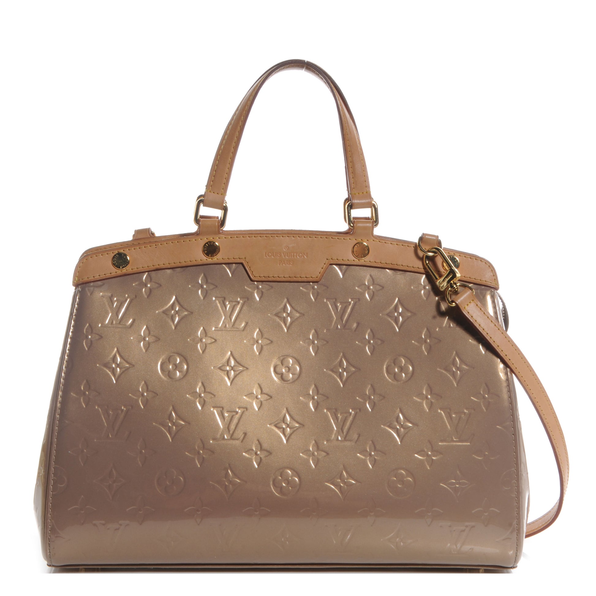 Louis Vuitton Vernis Brea MM Beige Poudre 1 of 9