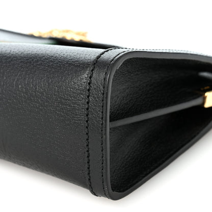 Gucci Calfskin GG Web Small Ophidia Chain Shoulder Bag Black 10 of 10