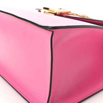 Gucci Vitello Fontanella Web Medium Sylvie Top Handle Bag Pink Tropical Flower 10 of 11