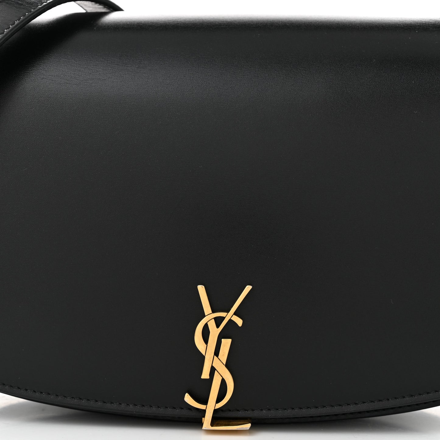 Box Calfskin Voltaire Top Handle Crossbody Bag Black