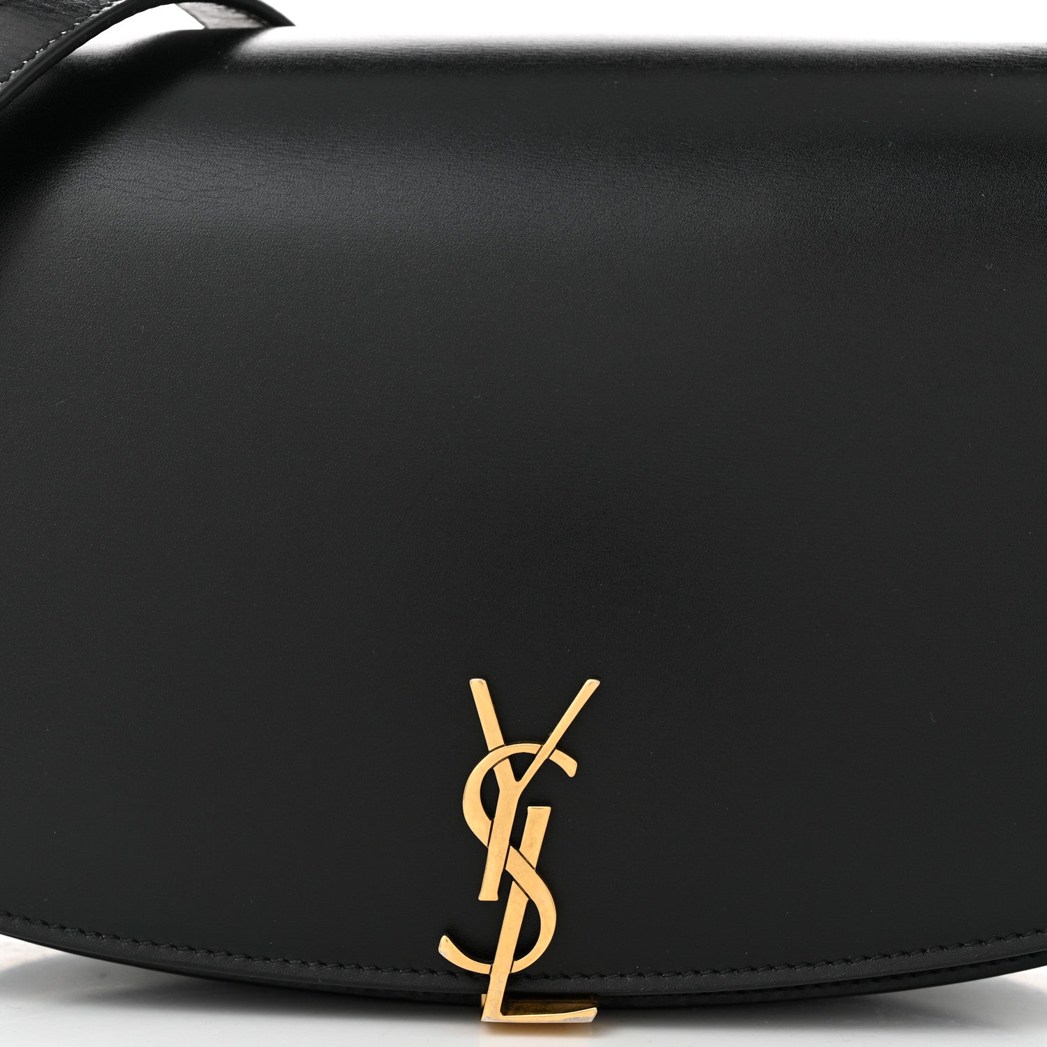 Saint Laurent Box Calfskin Voltaire Top Handle Crossbody Bag Black 9 of 12