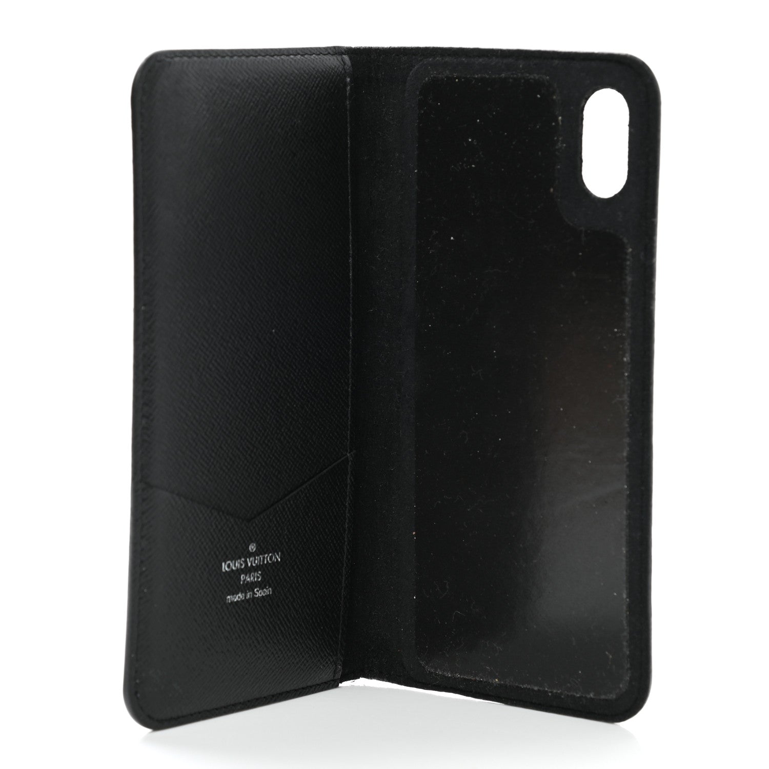 Louis Vuitton Monogram Eclipse iPhone XS Max Folio Case 5 of 6