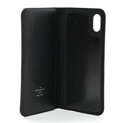Louis Vuitton Monogram Eclipse iPhone XS Max Folio Case 5 of 6