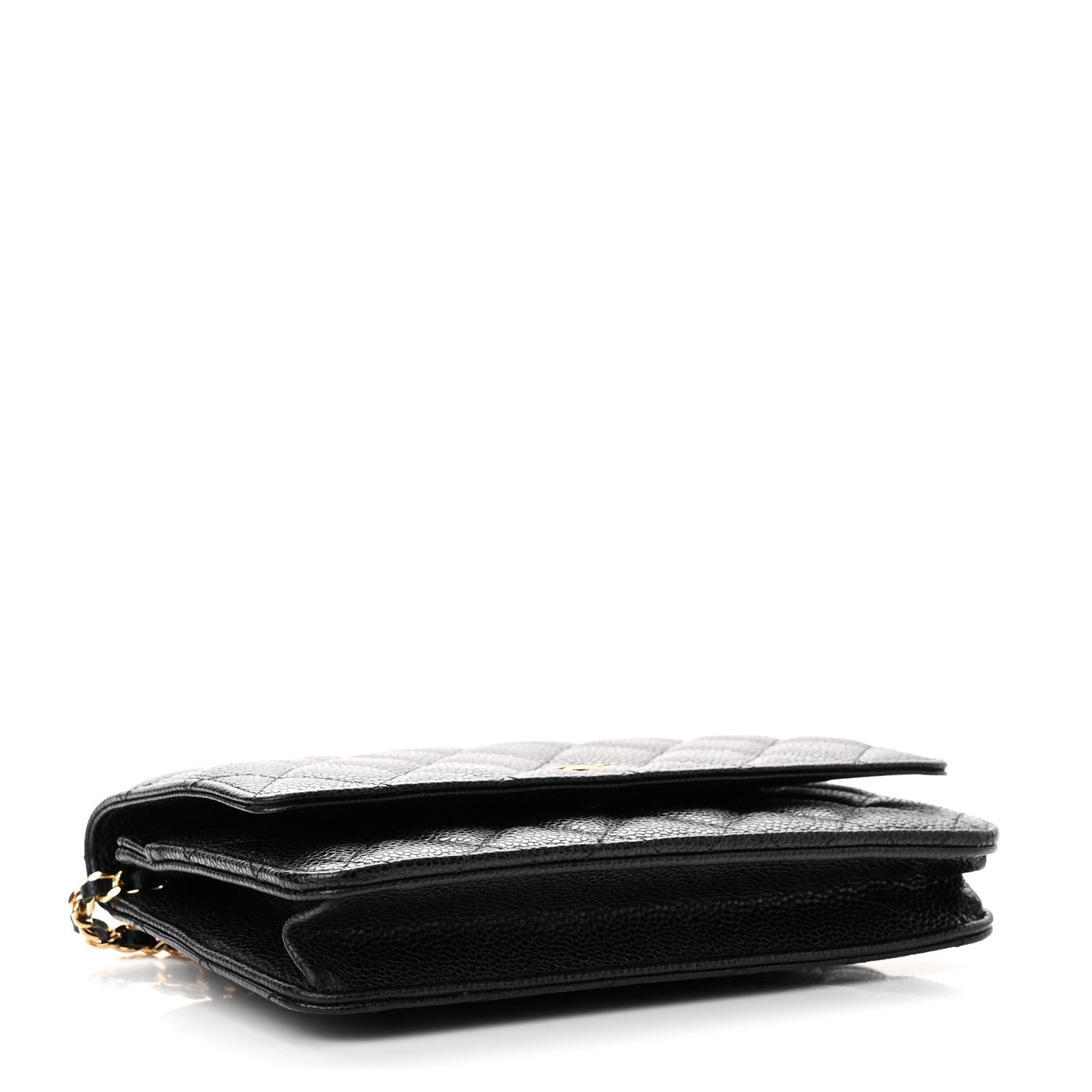 Chanel Caviar Quilted Wallet On Chain WOC Black 4 of 11