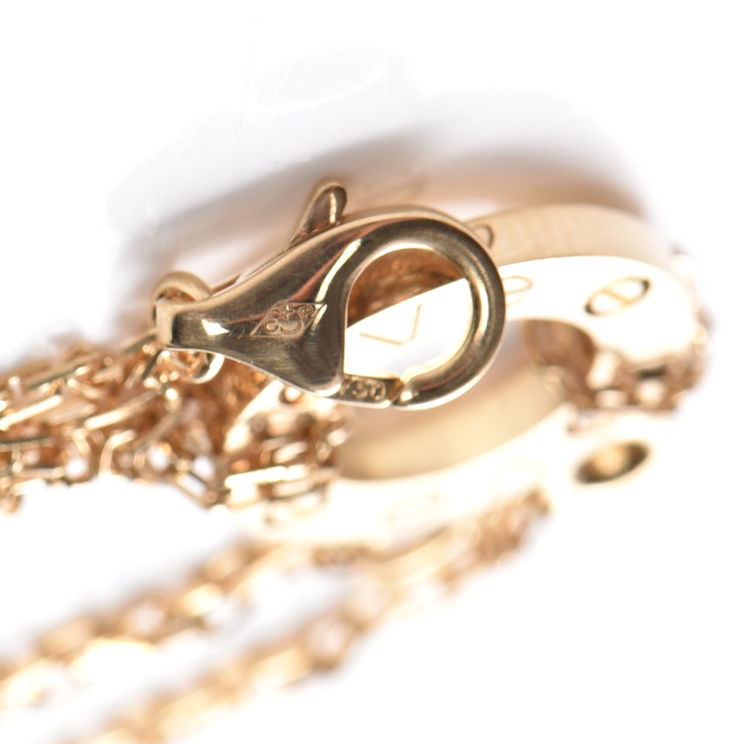Cartier 18K Yellow Gold Diamond LOVE Bracelet 5 of 9