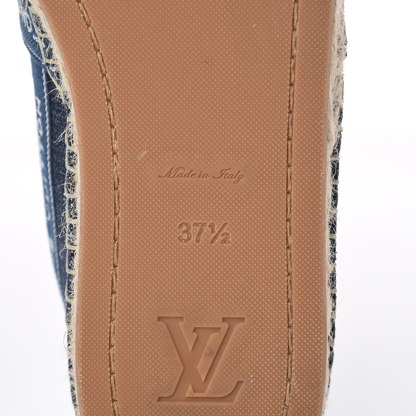 Denim Croisiere Espadrille 37.5 Marine